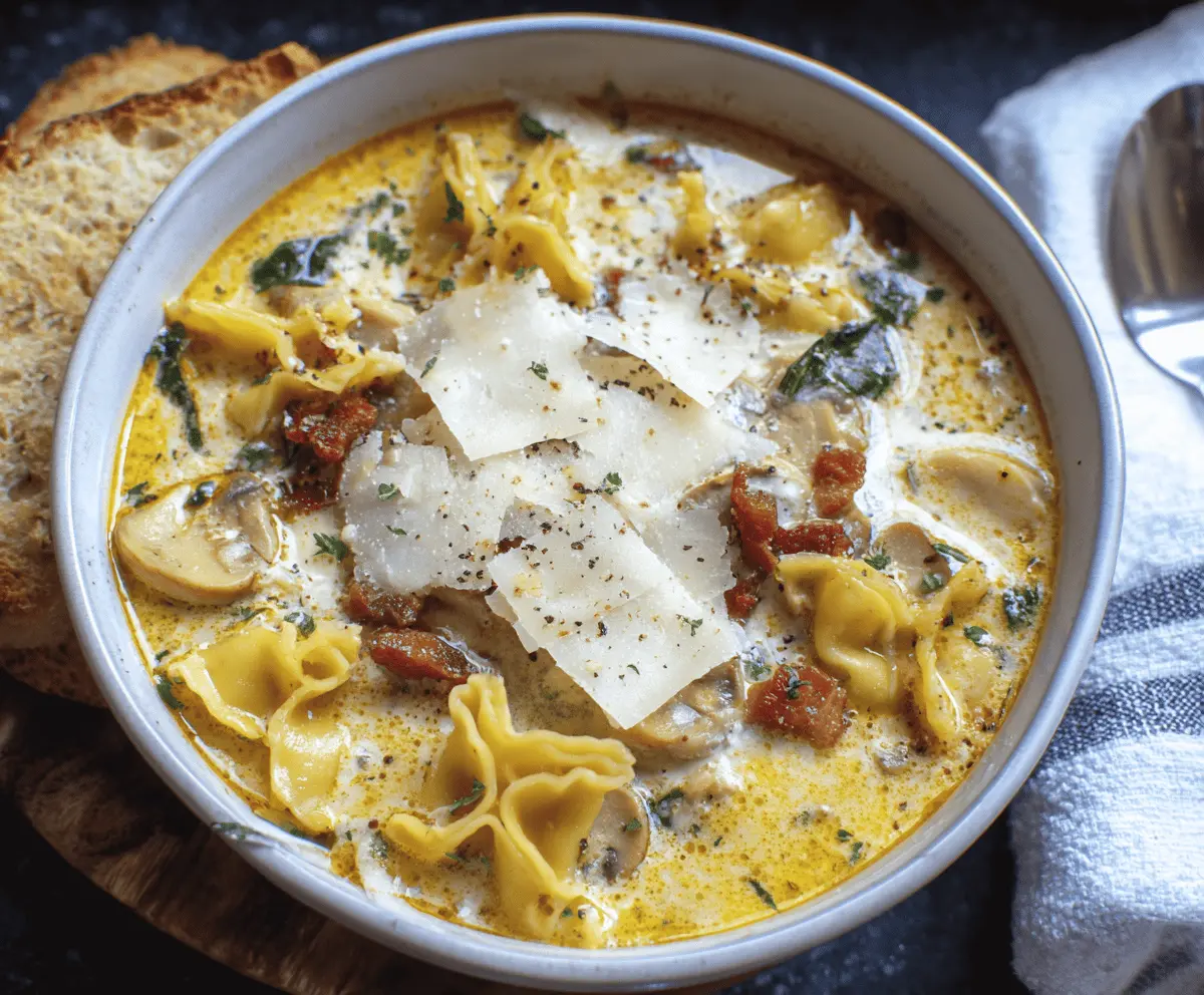 White Lasagna Soup