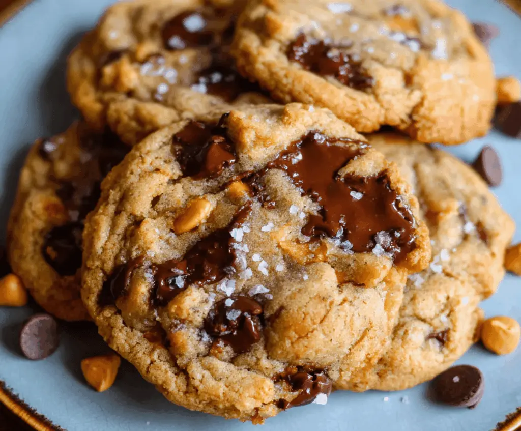 Best Ever Butterscotch Chocolate Chip Cookies (with Sea Salt)