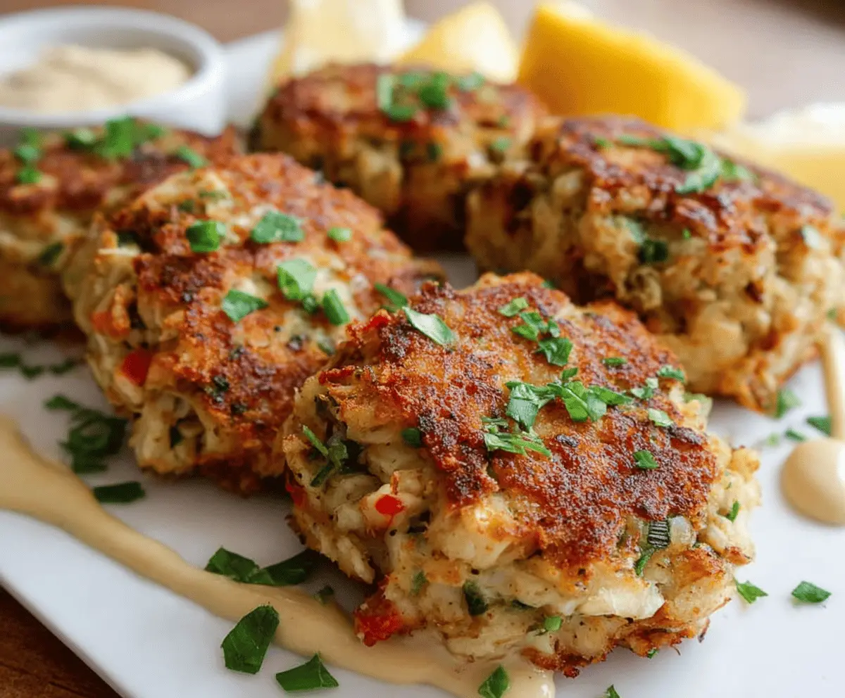 Maryland Style Crab Cakes Recipe – Crispy & Authentic