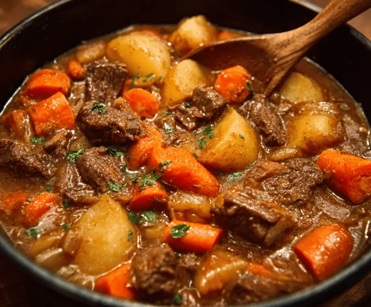 Classic Old Fashioned Beef Stew Recipe – Hearty & Easy Comfort Food