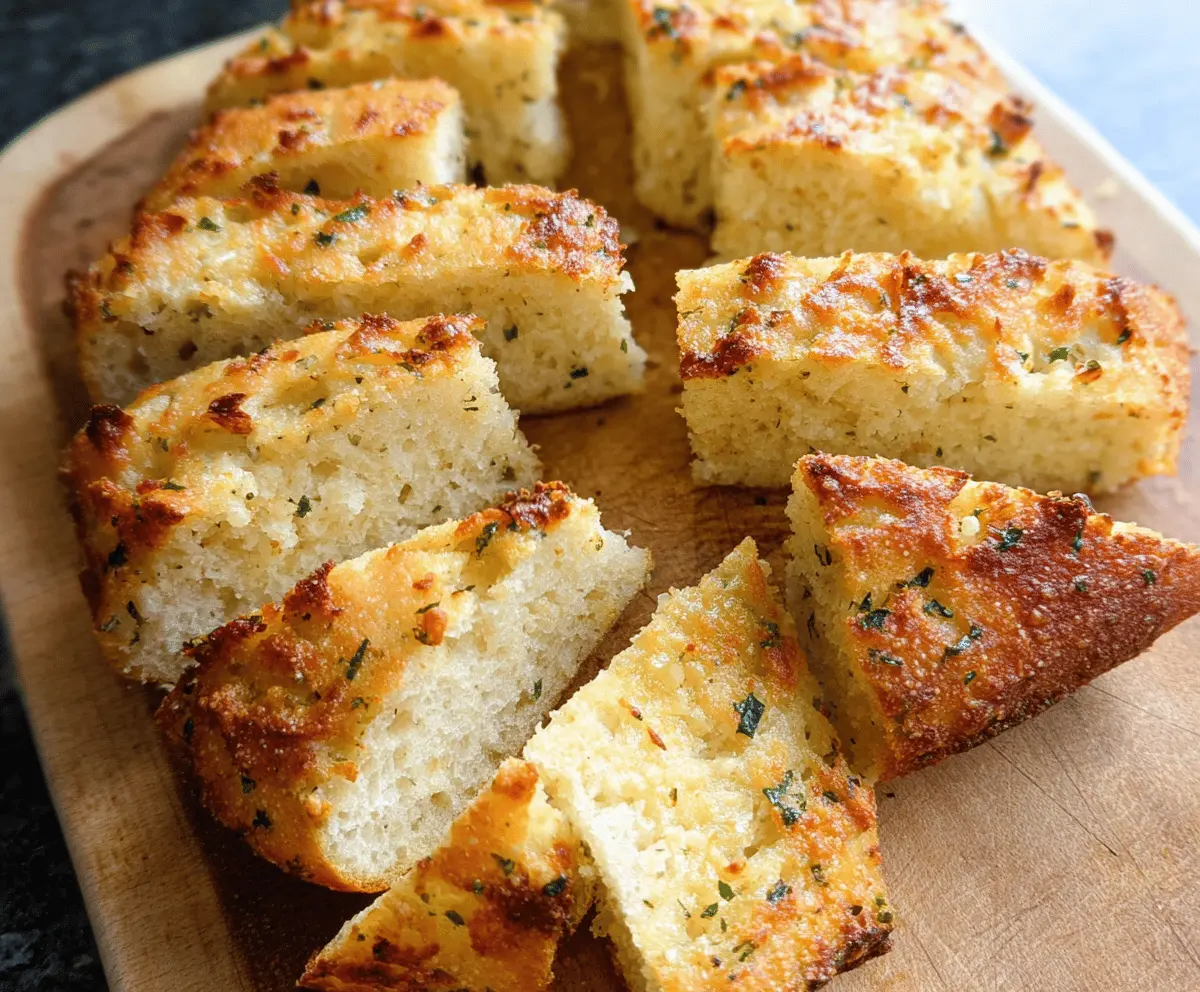 Easy Parmesan Garlic Artisan Bread Recipe – Fresh & Delicious!