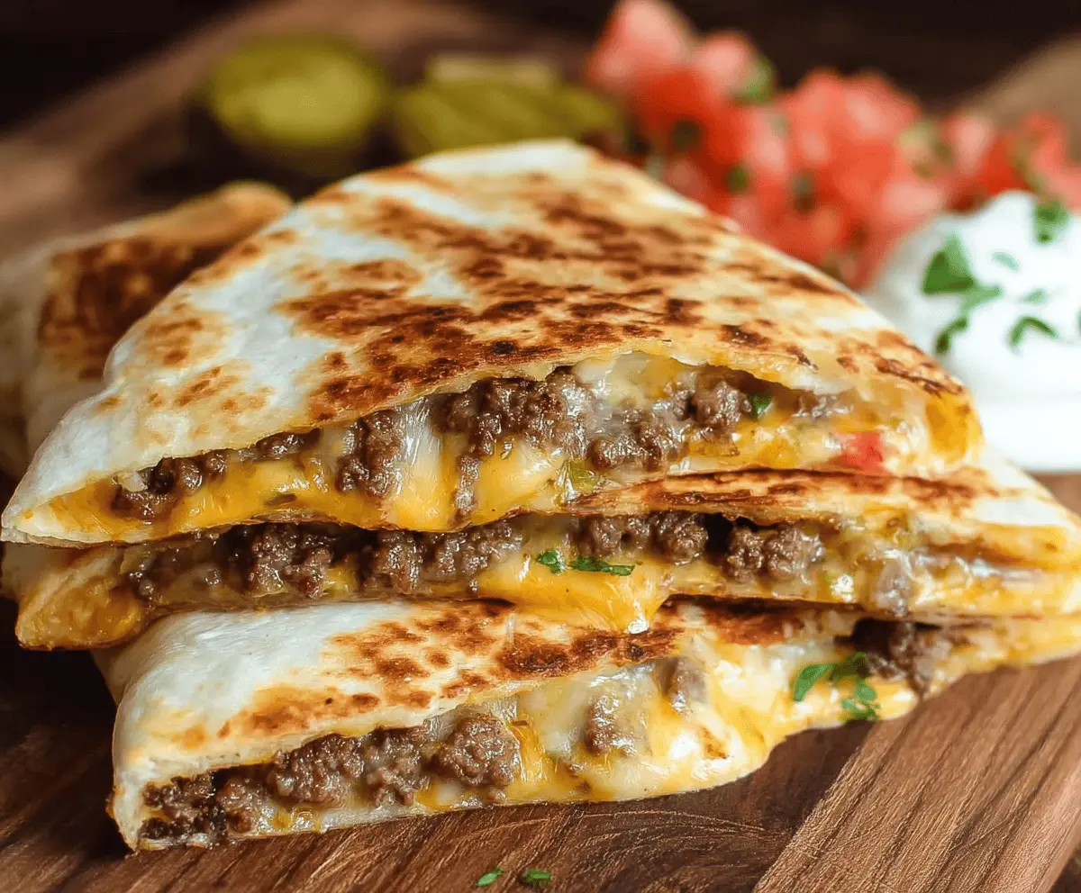 Ultimate Smashburger Quesadillas Recipe for Crispy, Cheesy Goodness