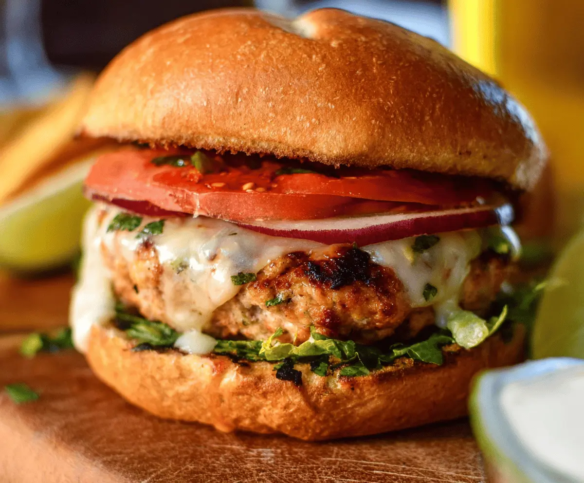 Spicy Southwest Turkey Burgers Recipe – Easy & Flavorful