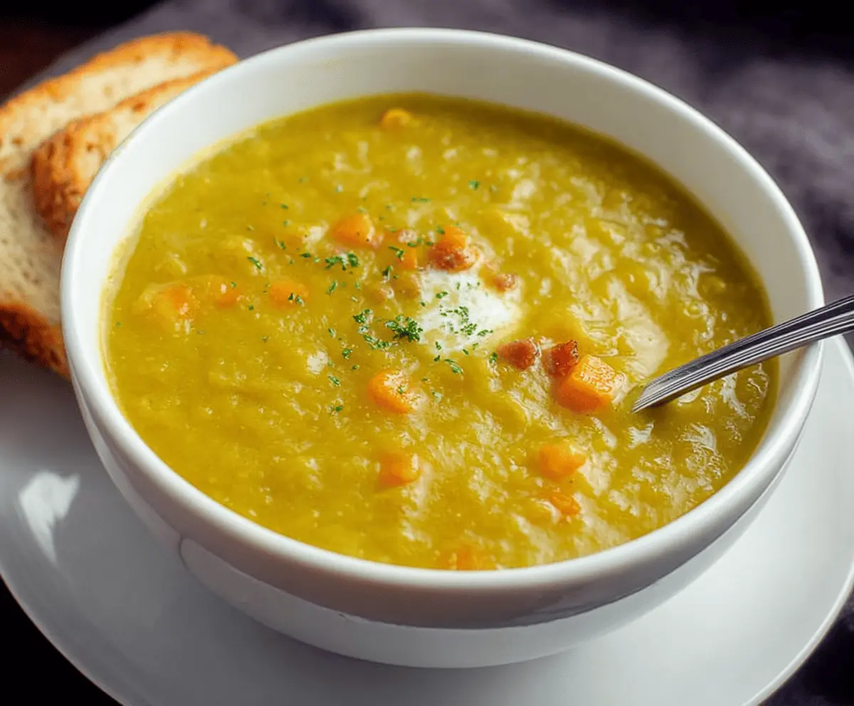 Easy Homemade Split Pea Soup Recipe – Hearty & Healthy