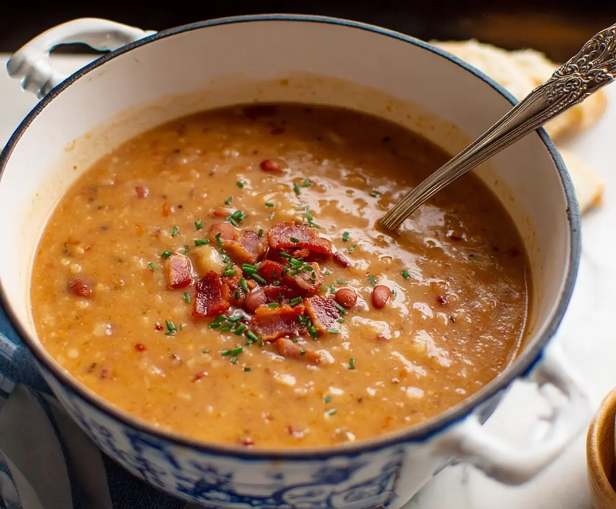 Easy Bean and Bacon Soup Recipe