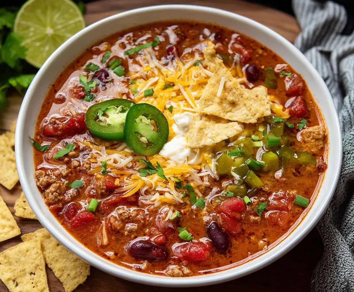 Bold & Hearty Taco Soup Recipe