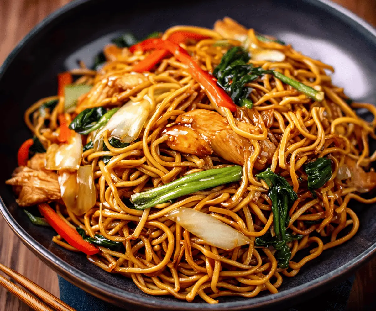 Easy Chicken Chow Mein Recipe