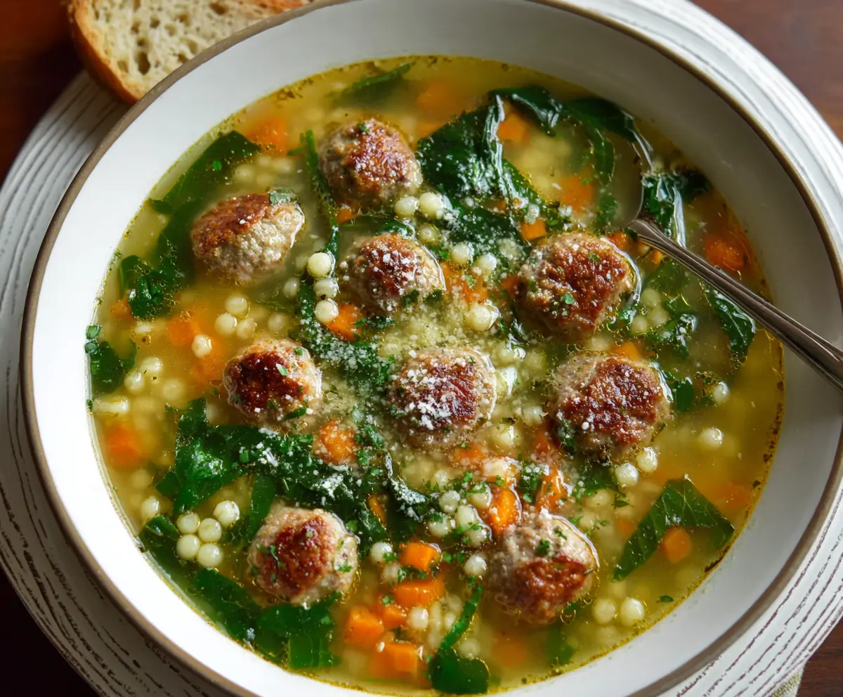 Classic Italian Wedding Soup Recipe