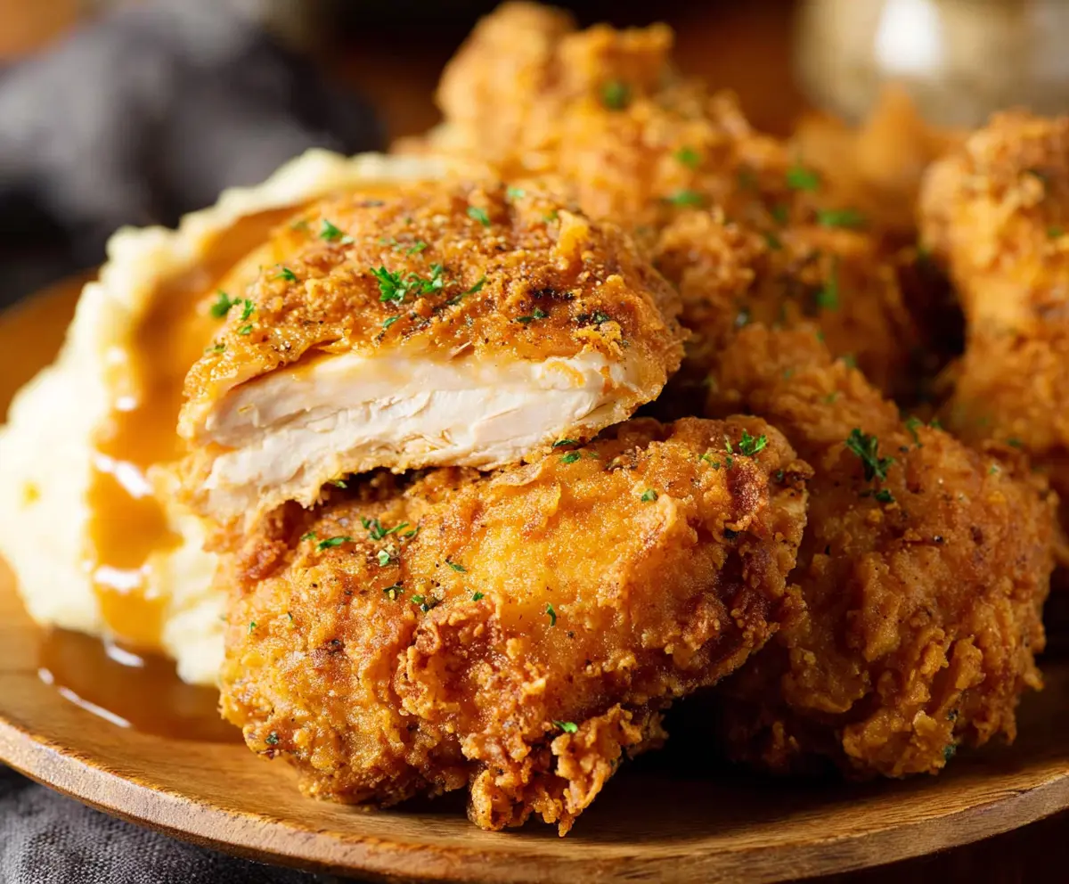 Easy Crispy Country Fried Chicken