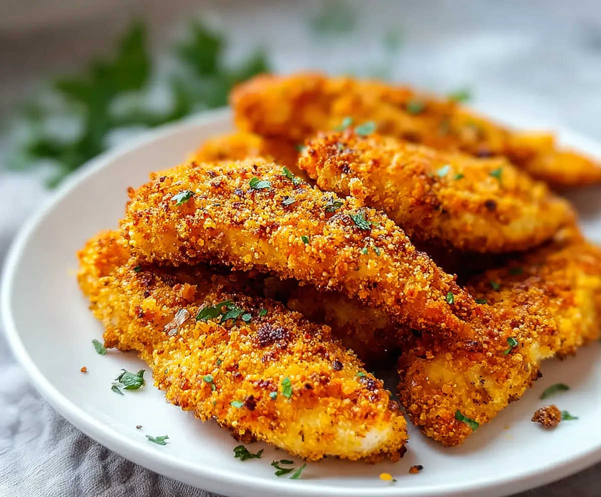 Crispy Baked Chicken Tenders