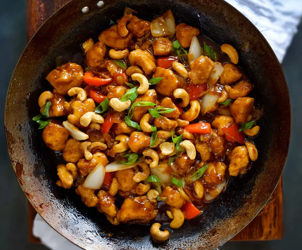 Easy Authentic Cashew Chicken