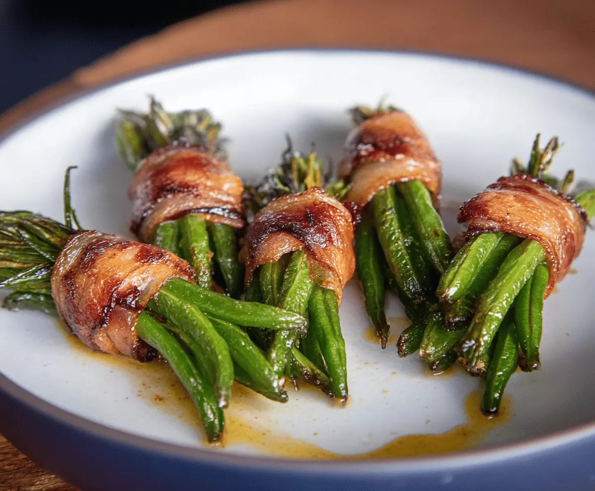 Easy Green Bean Bundles Recipe