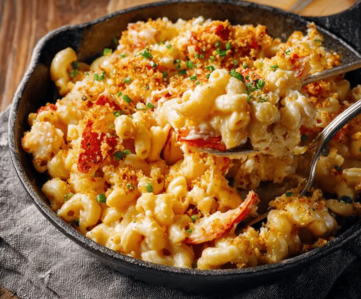 Creamy Lobster Mac and Cheese