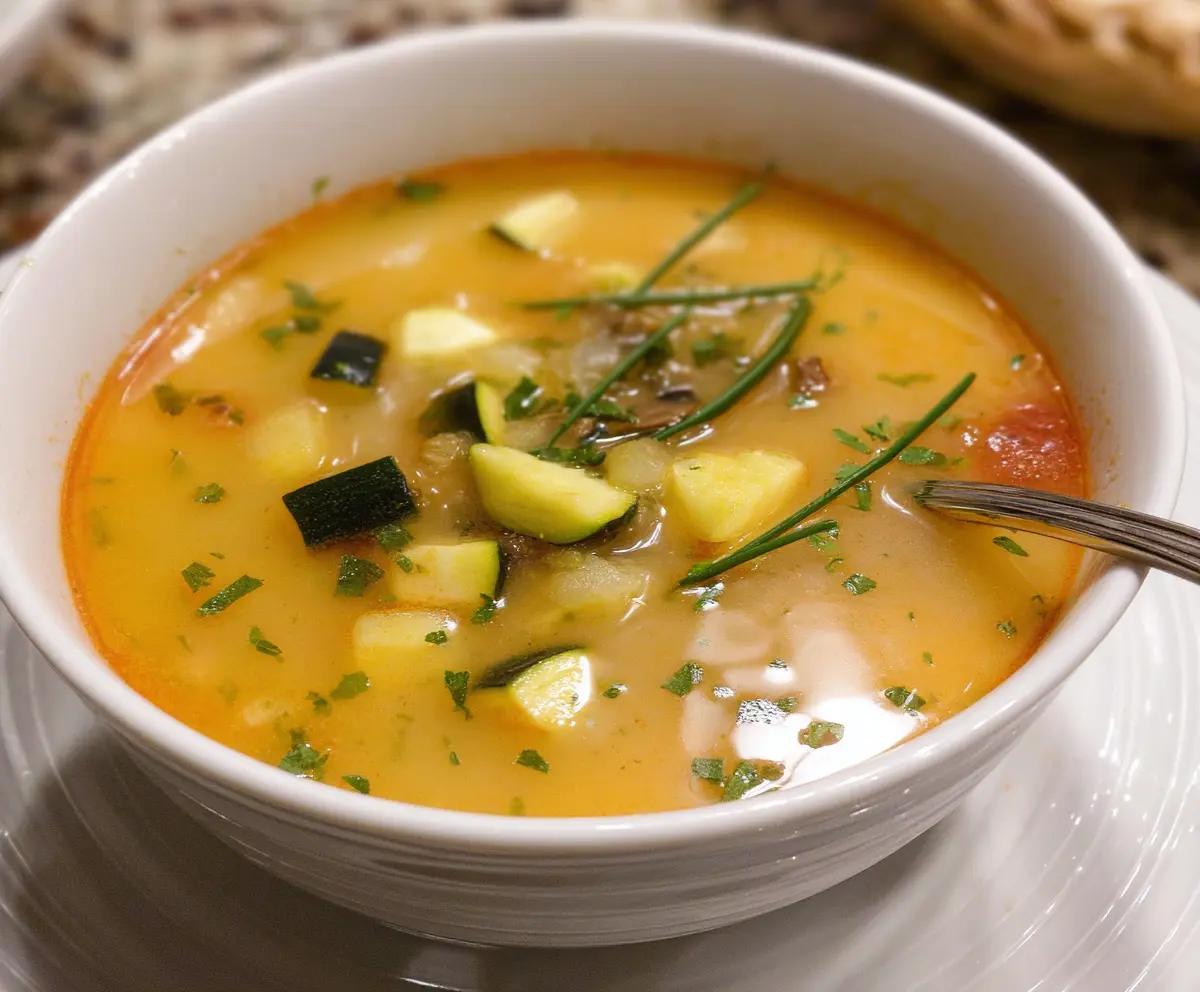 Easy Ratatouille Soup Recipe