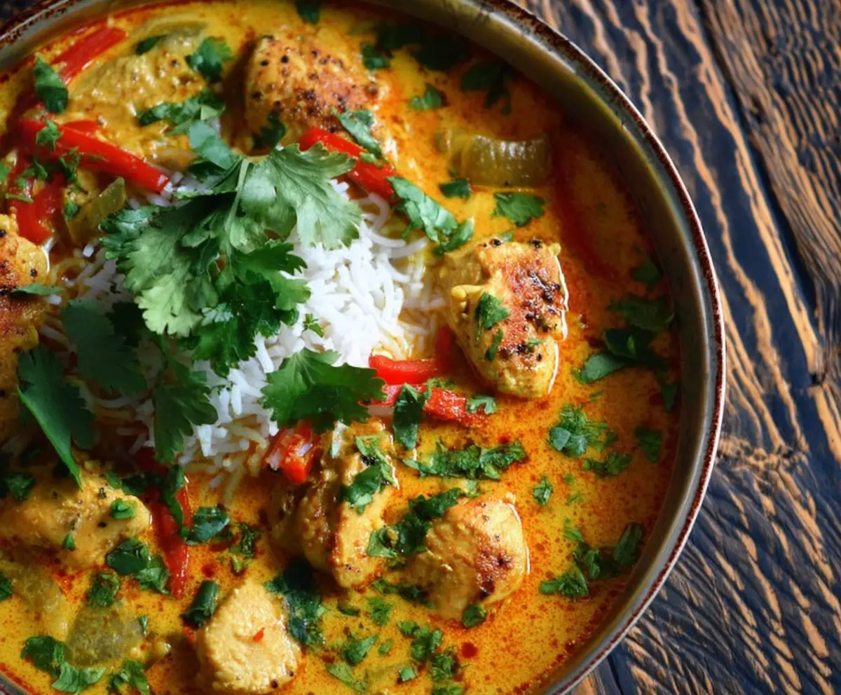 Spicy Coconut Chicken Curry for Summer