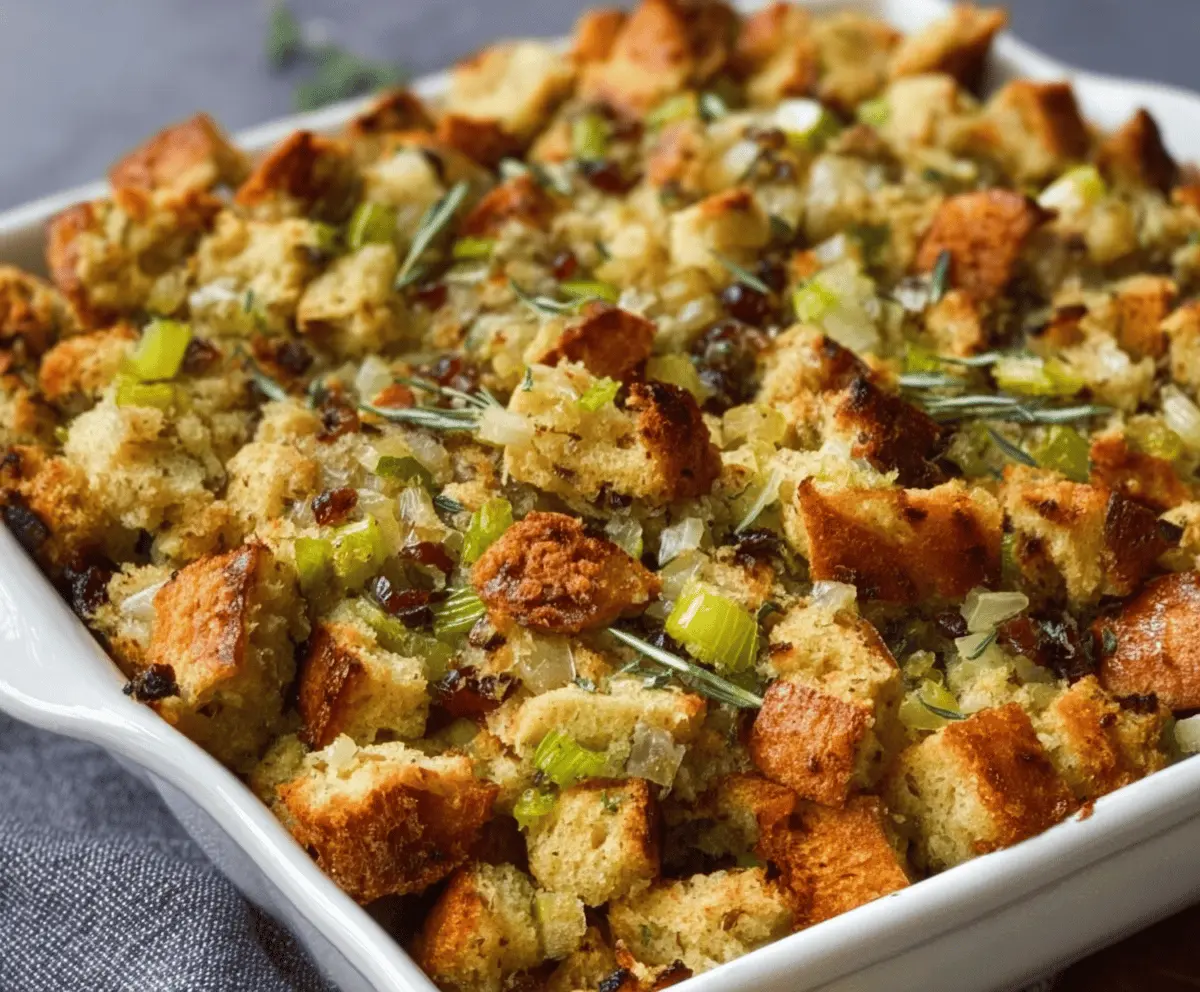 Easy Thanksgiving Stuffing Recipe