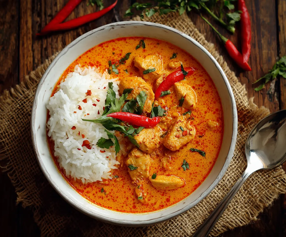 Easy Thai Red Curry Chicken