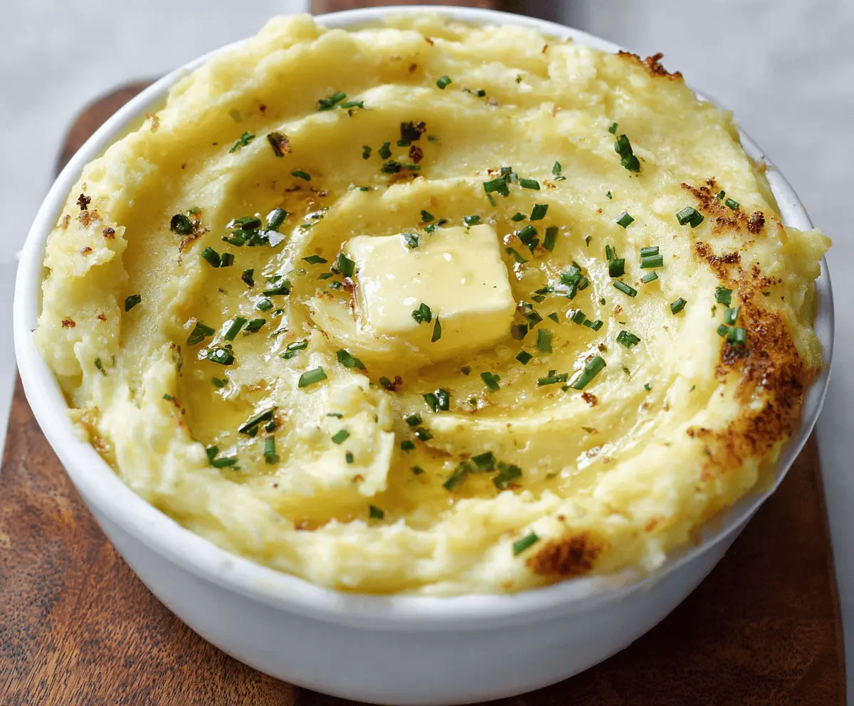 Creamiest Baked Mashed Potatoes Recipe