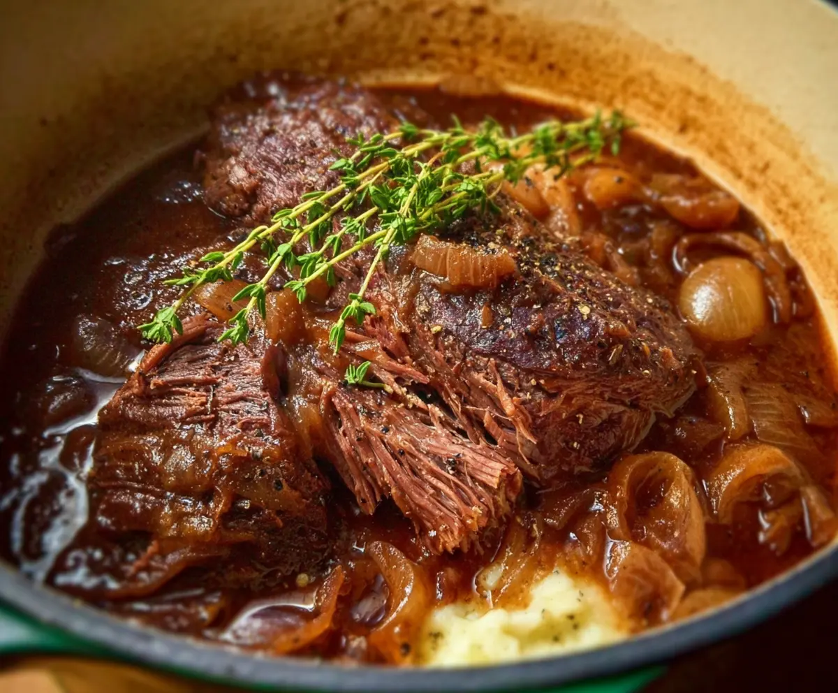 Easy French Onion Pot Roast