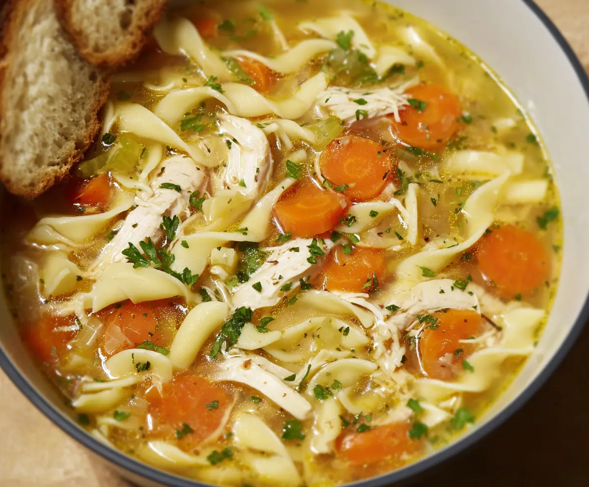 Classic Chicken Noodle Soup Recipe