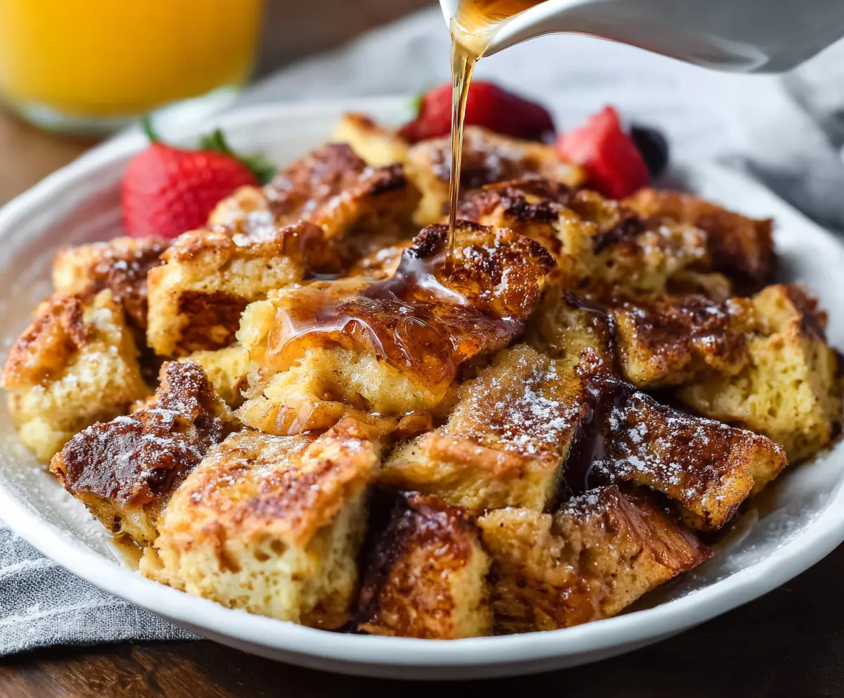 Easy Baked French Toast Casserole