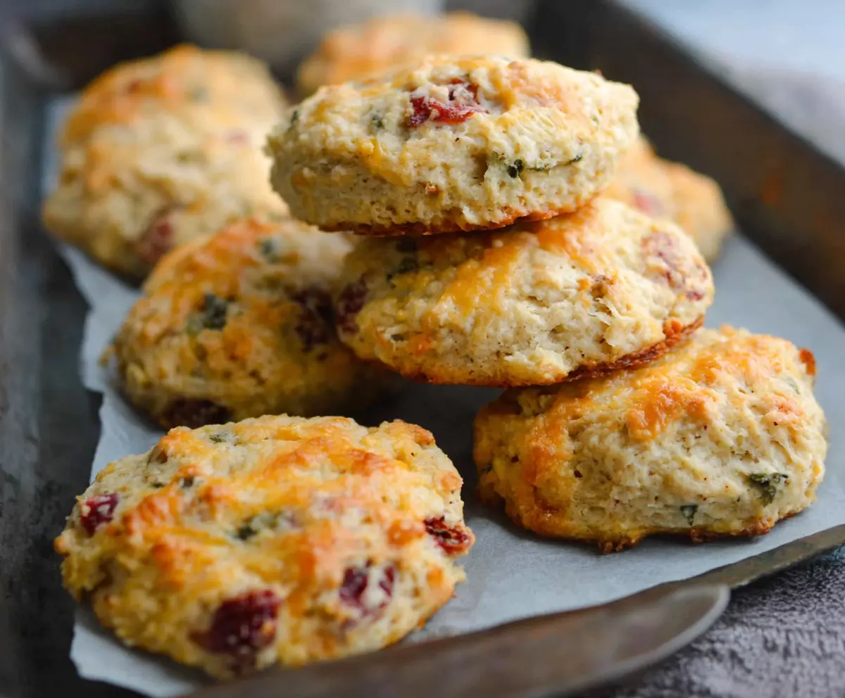 Delicious homemade breakfast protein biscuits packed with 14 grams of protein, perfect for a quick, freezer-friendly meal.