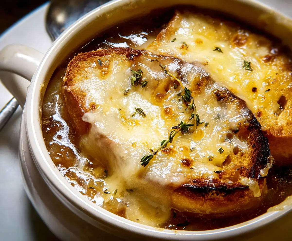 Easy Caramelized Onion Soup Recipe