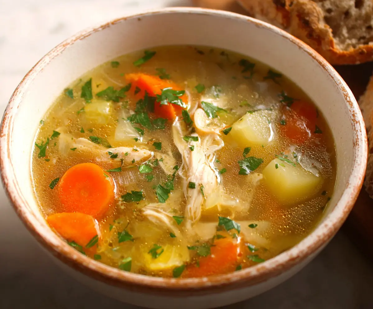 Easy Comfort Style Chicken Soup Recipe