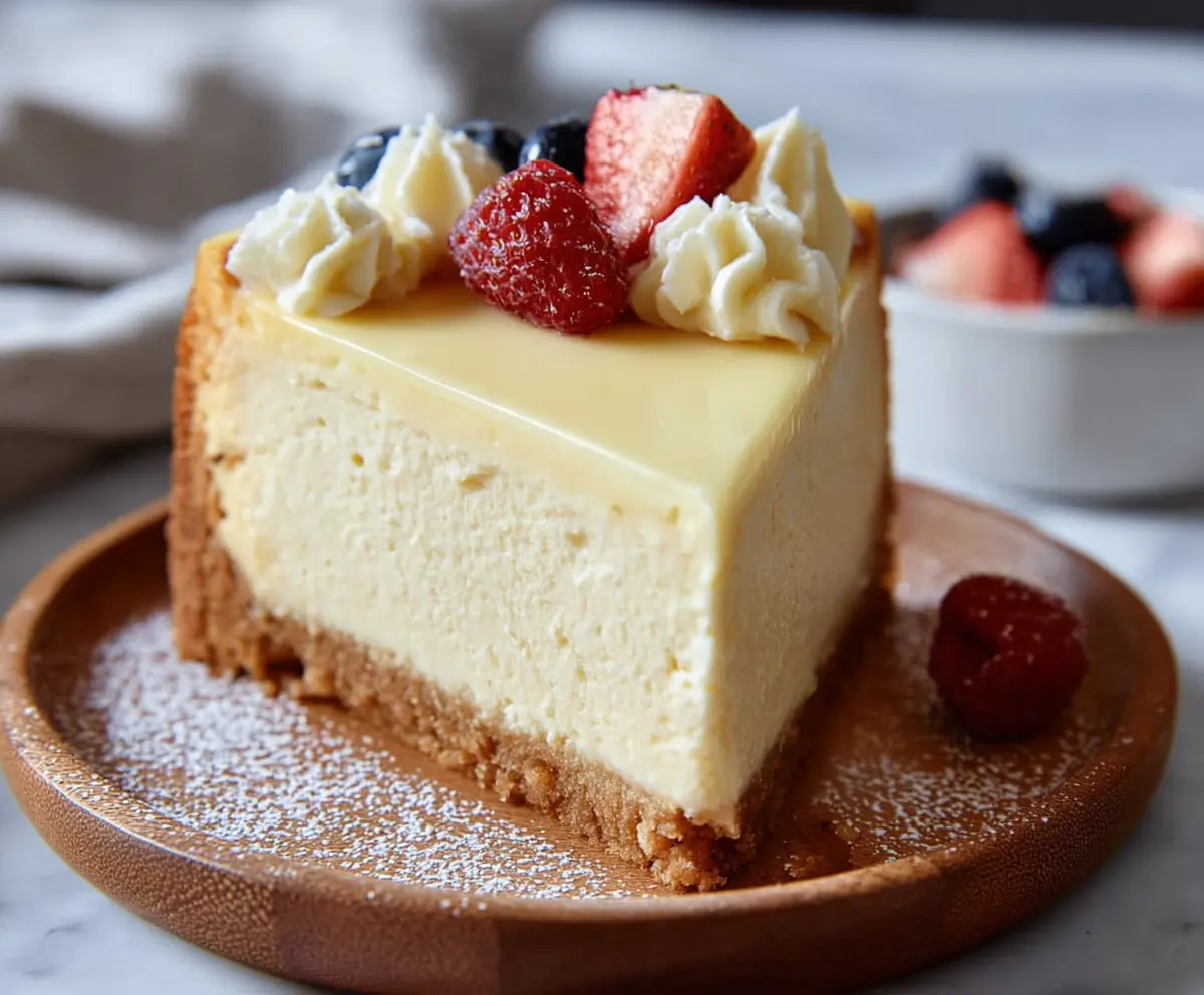 Healthy 100-Calorie Cheesecake