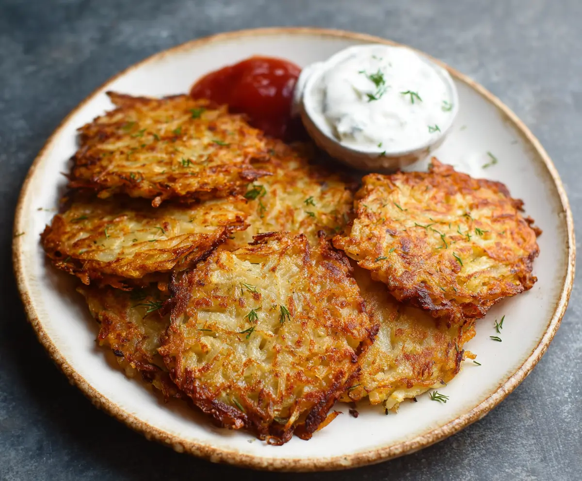 Healthy Low Calorie Crispy Hashbrowns