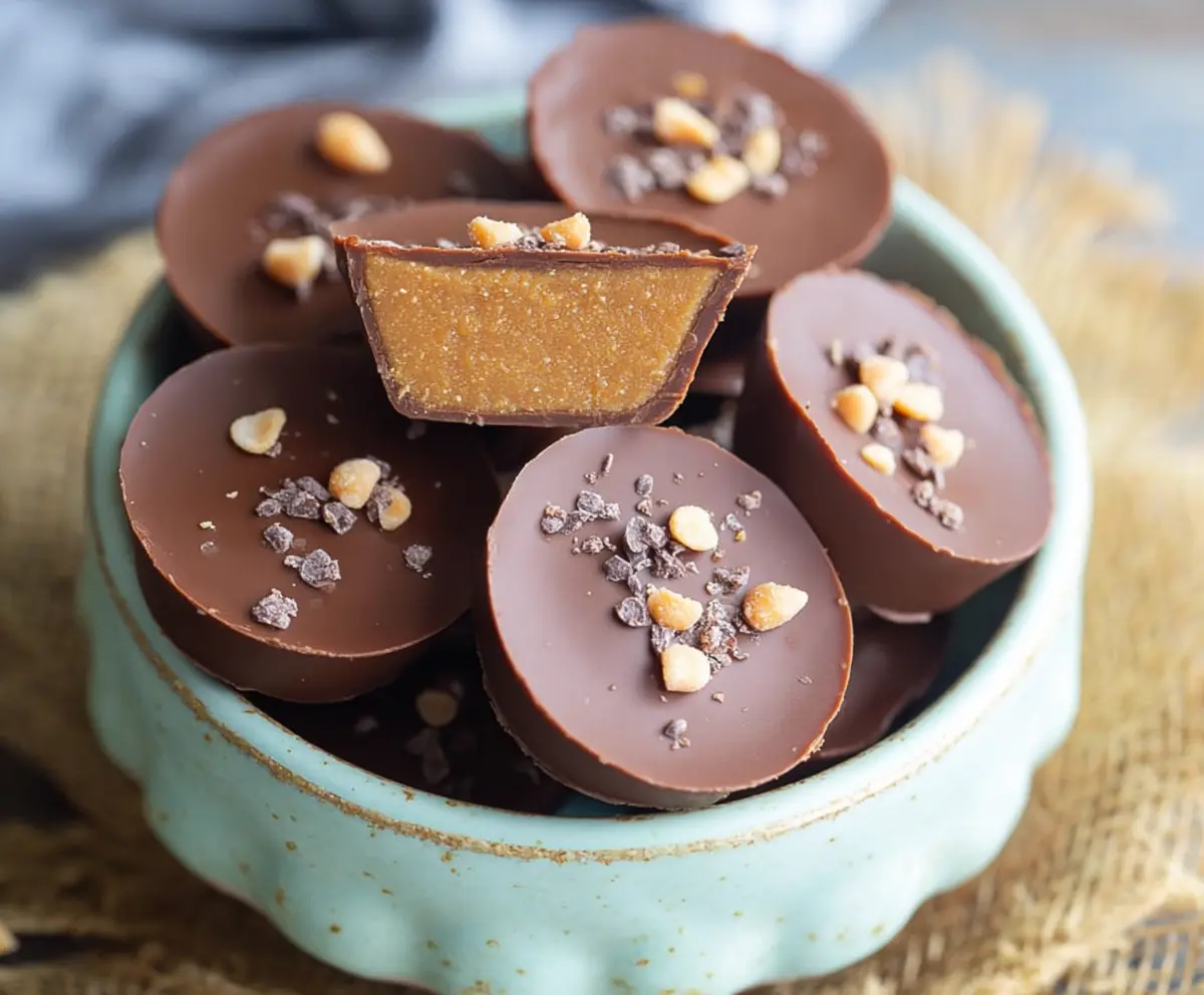 Easy Keto Peanut Butter Chocolate Bombs