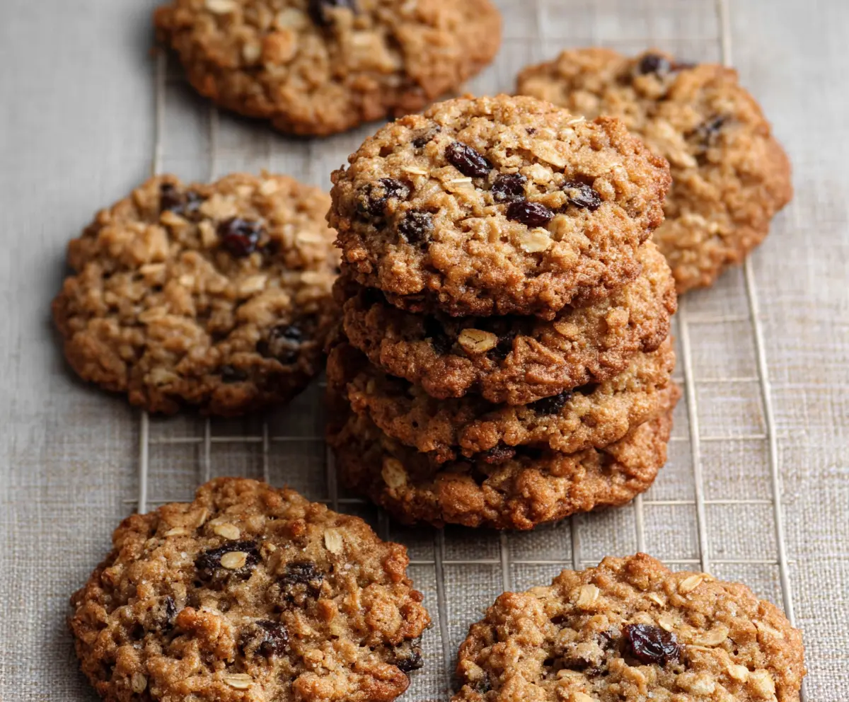 Easy Soft Oatmeal Cookies