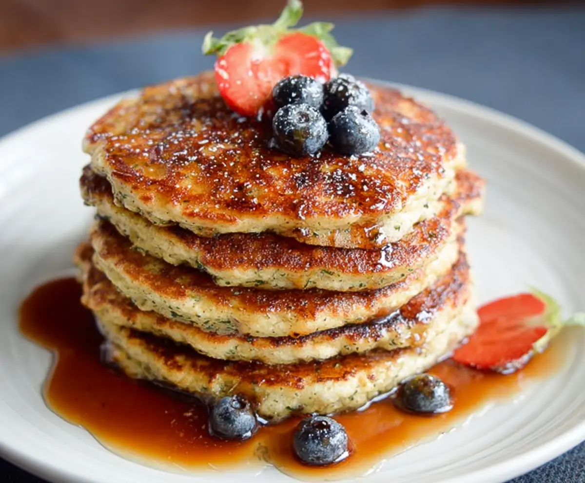 Fluffy Oatmeal Pancakes Without Banana