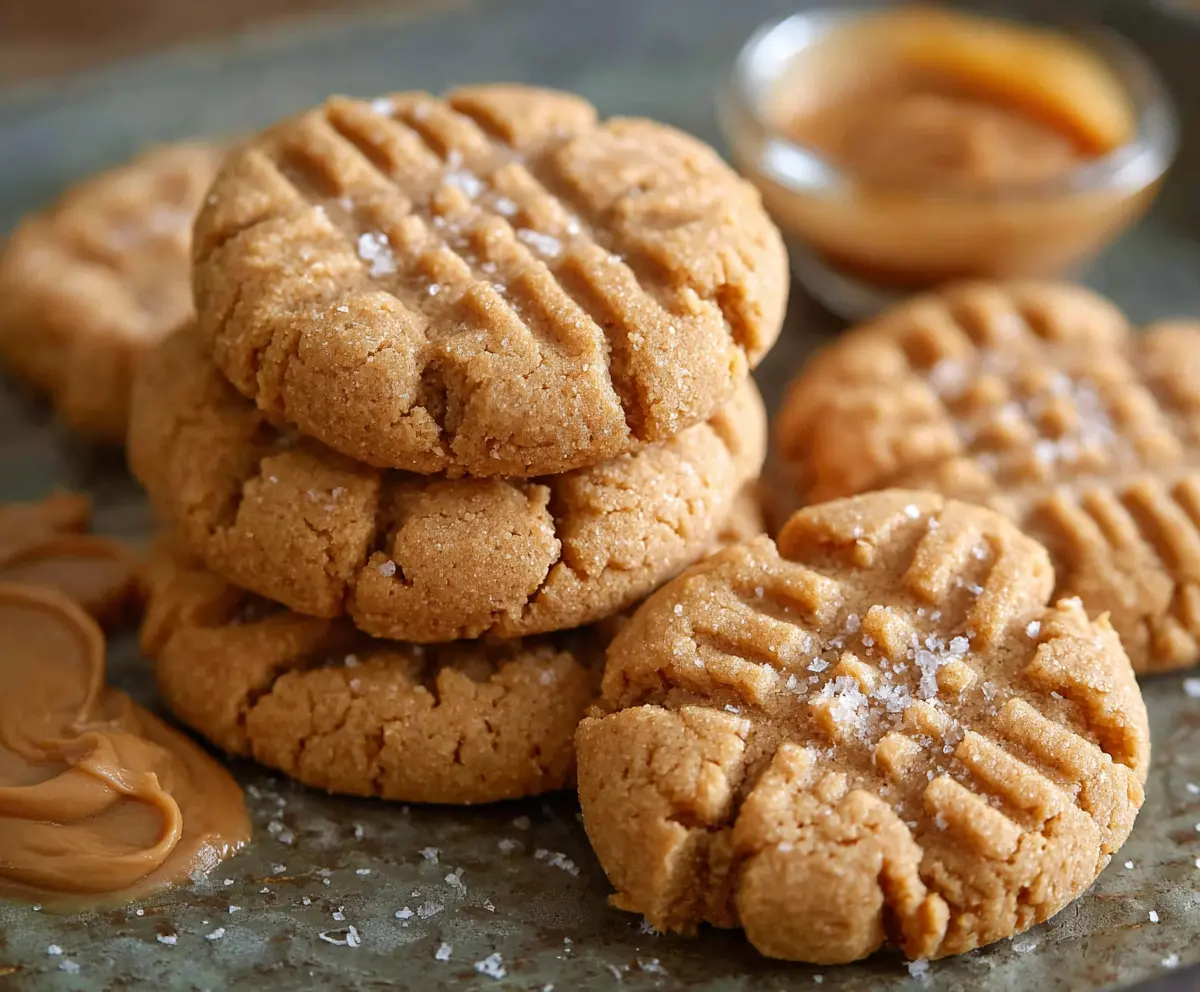 Easy Homemade Peanut Butter Cookies