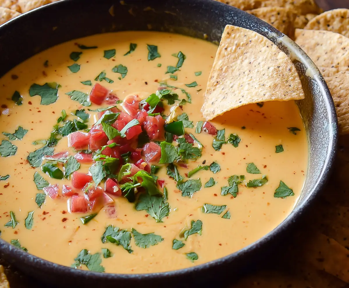 Quick & Creamy Queso Dip Recipe