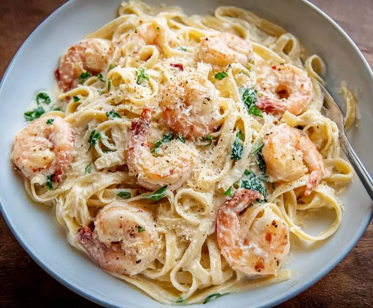 Creamy Shrimp Alfredo Recipe