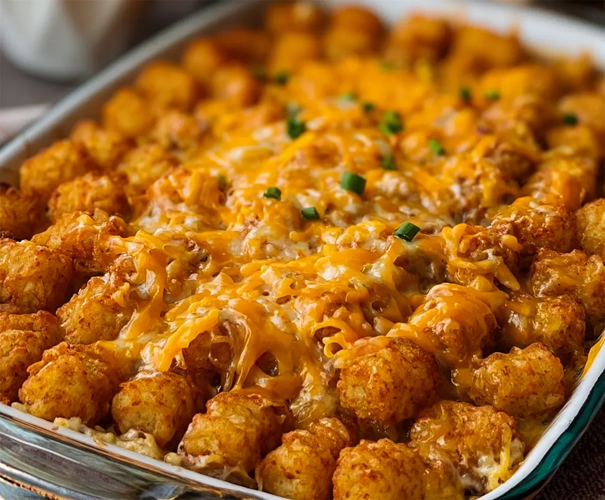Easy Tater Tot Casserole Recipe