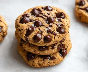 Delicious homemade protein cookies with just 4 simple ingredients, perfect for a healthy snack.
