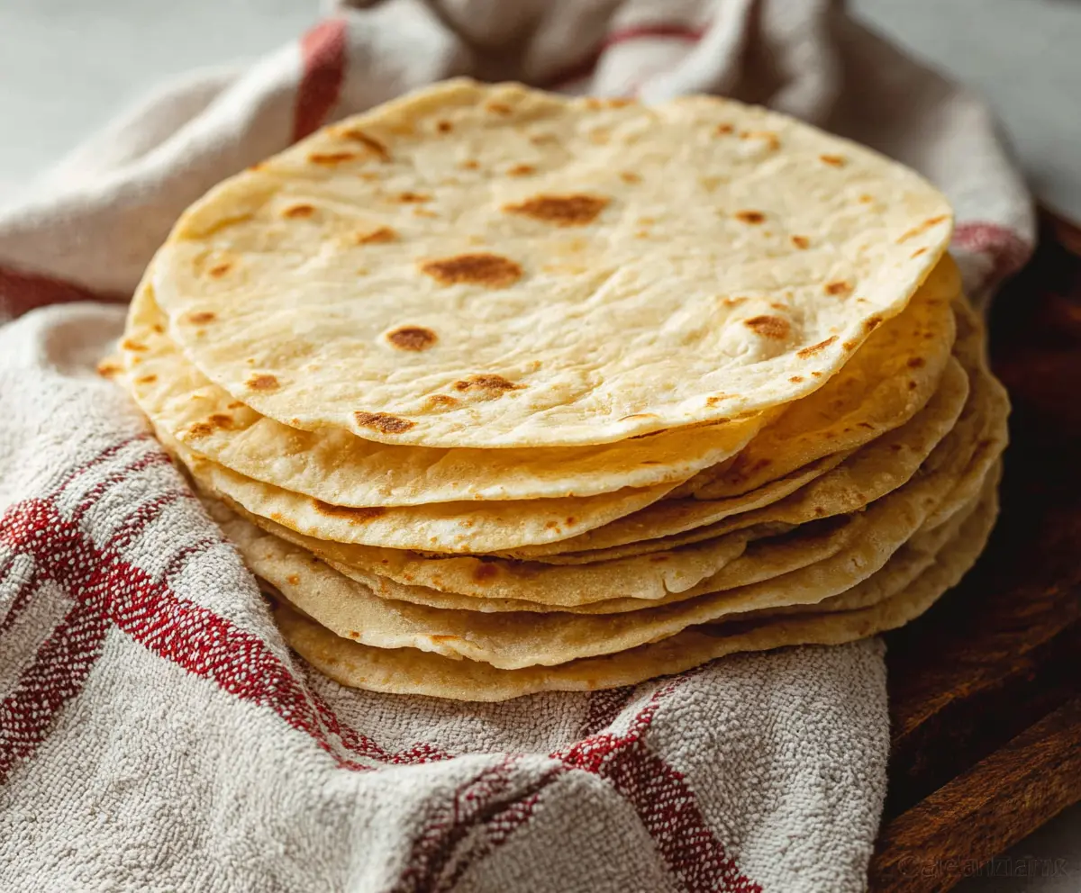 Easy 4-Ingredient Sourdough Tortillas