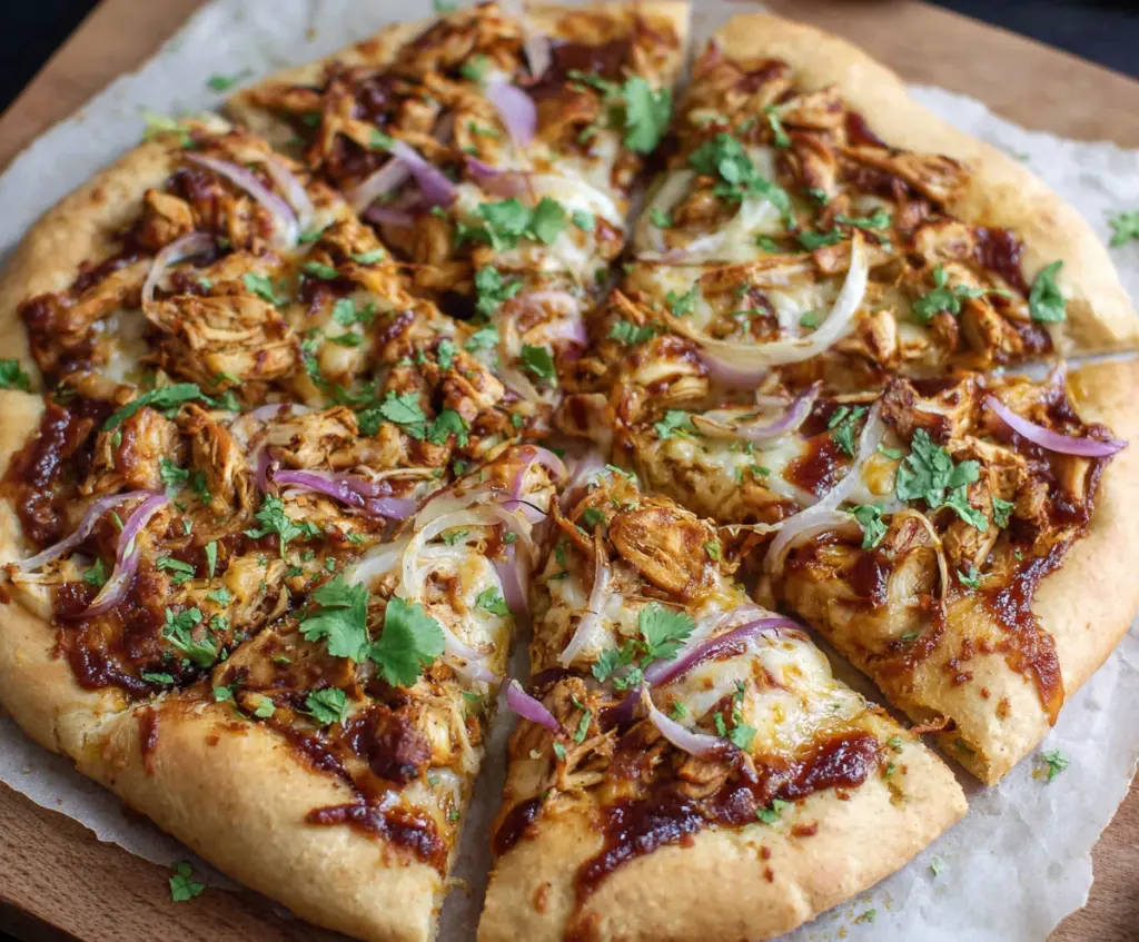 Bbq chicken pizza