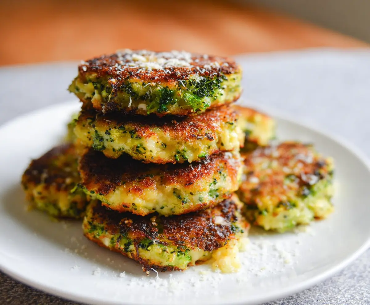 Easy Broccoli Cheese Patties Recipe