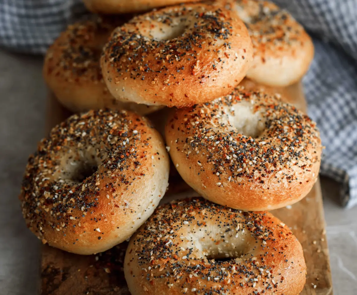 Easy Homemade Sourdough Bagels