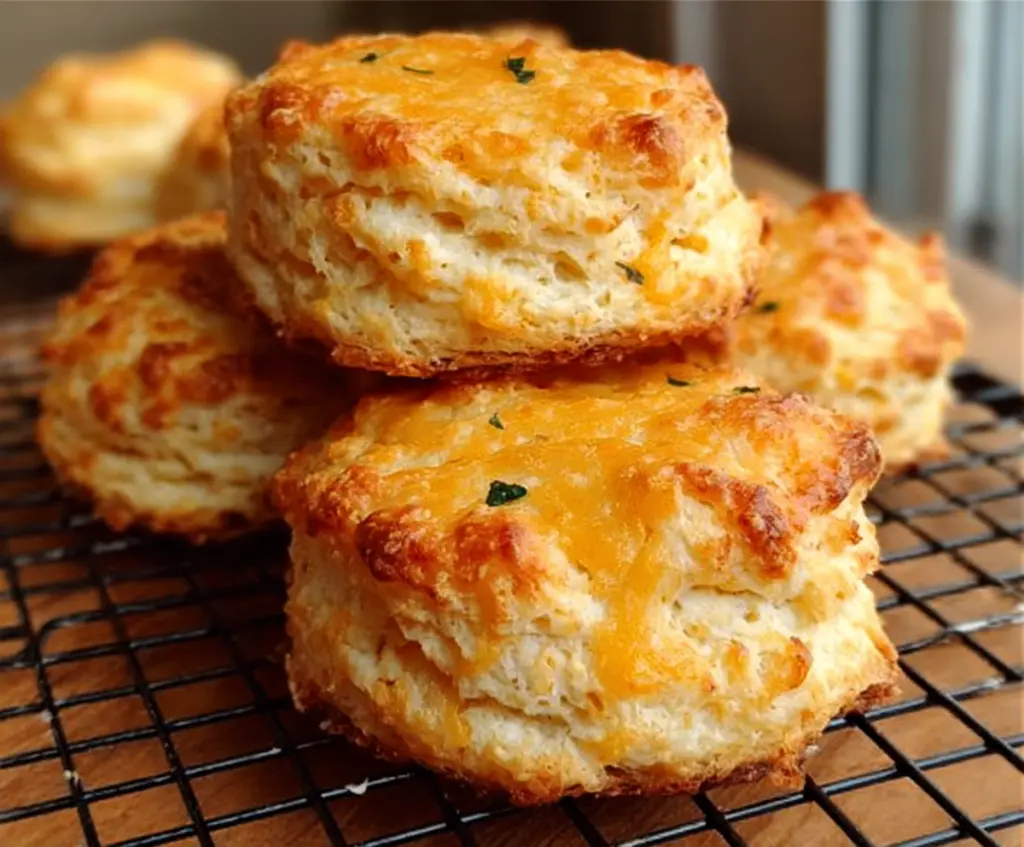 Sourdough Discard Cheddar Biscuit Recipe