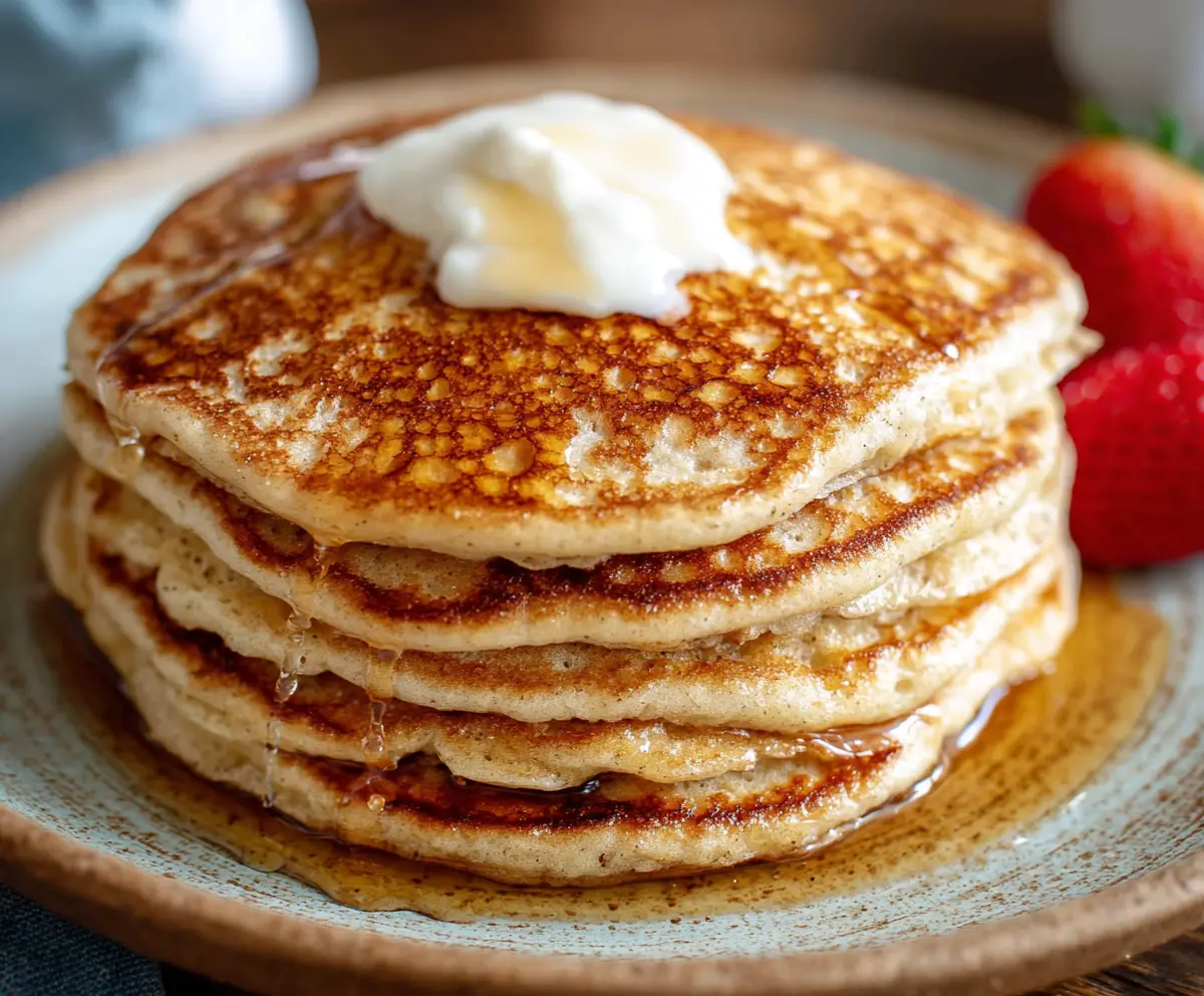 Fluffy Sourdough Discard Pancakes