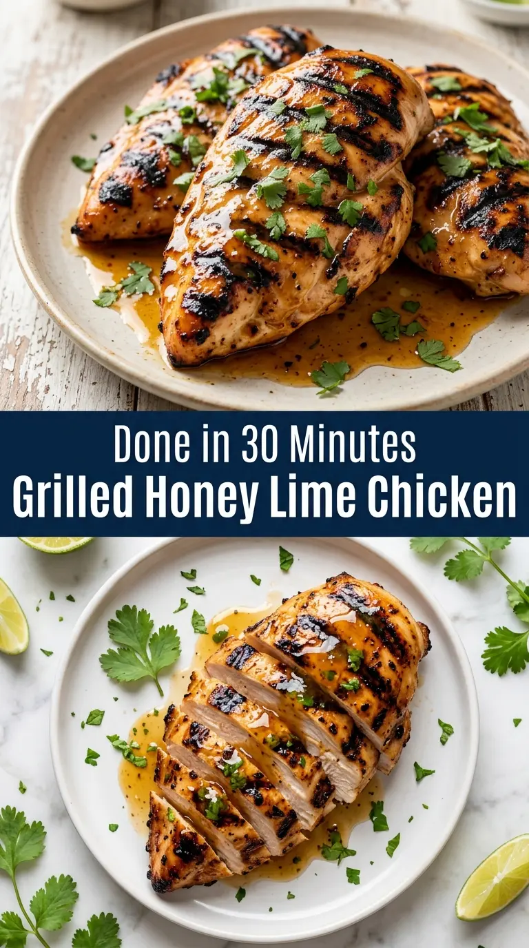 Grilled Honey Lime Chicken