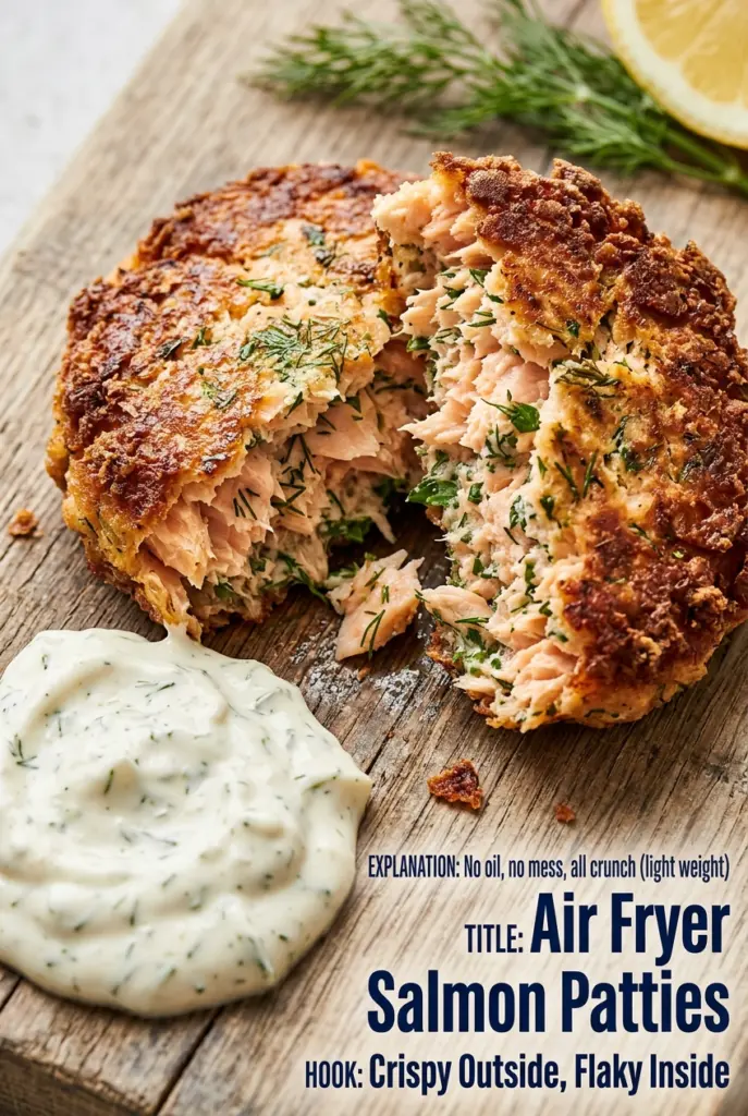Air Fryer Salmon Patties