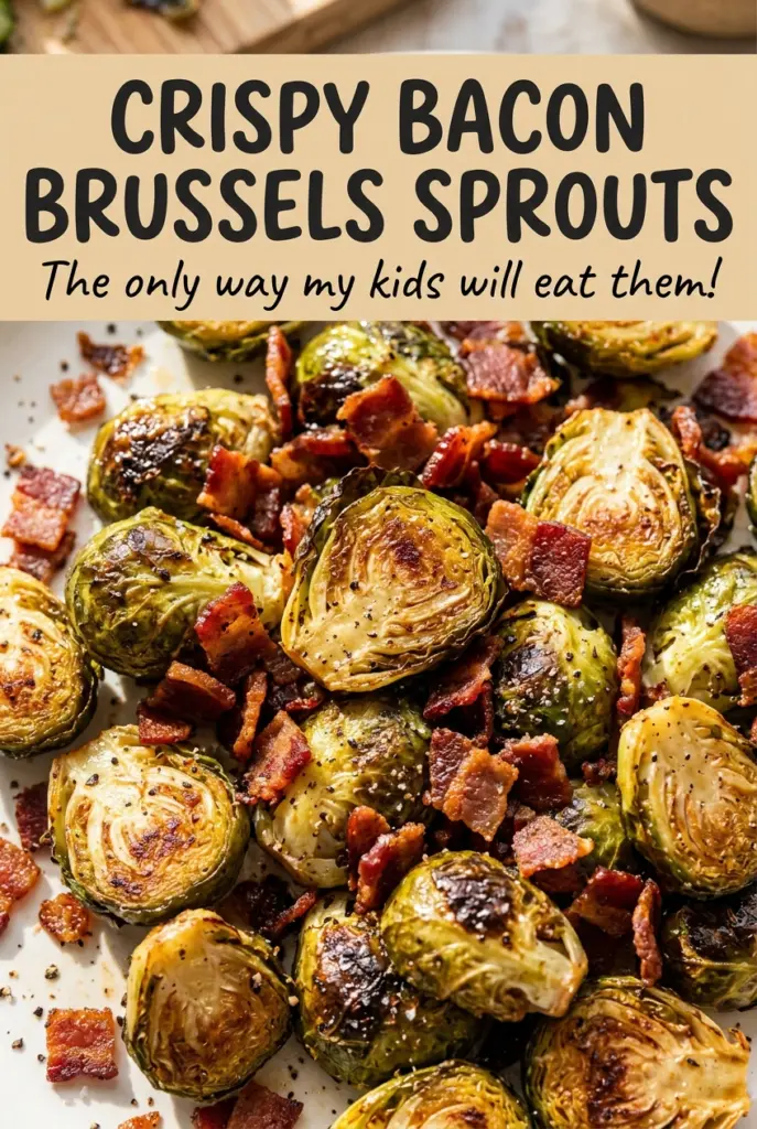 Crispy Bacon Brussels Sprouts