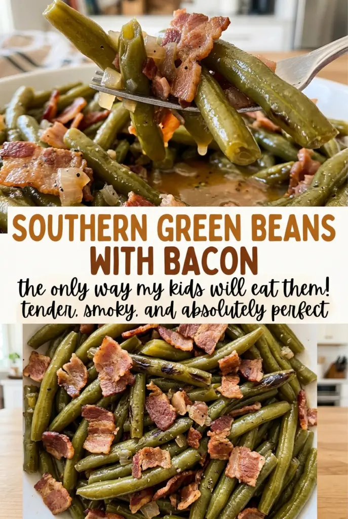 Southern Green Beans with Bacon